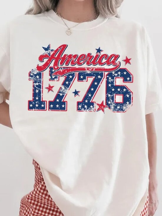Tops - Retro 4th of July Shirt, America 1776 Tee, 250th Anniversary Shirt Gift